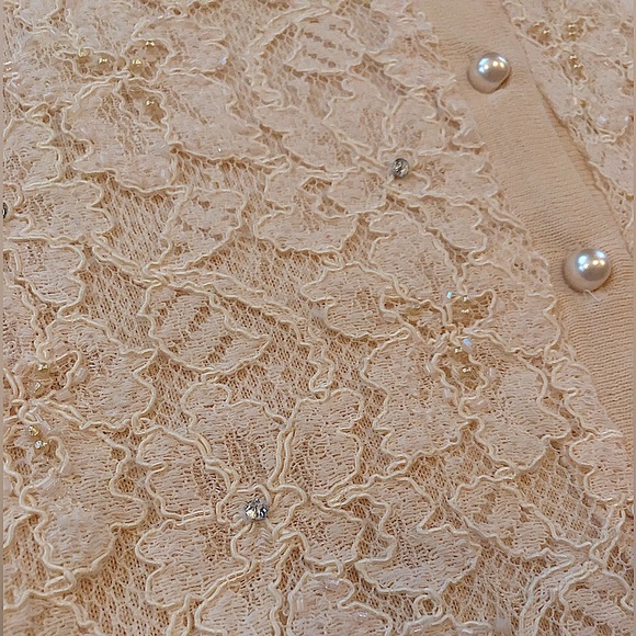 The Limited Cardigan - Size Medium - Cream - Picture 7 of 9